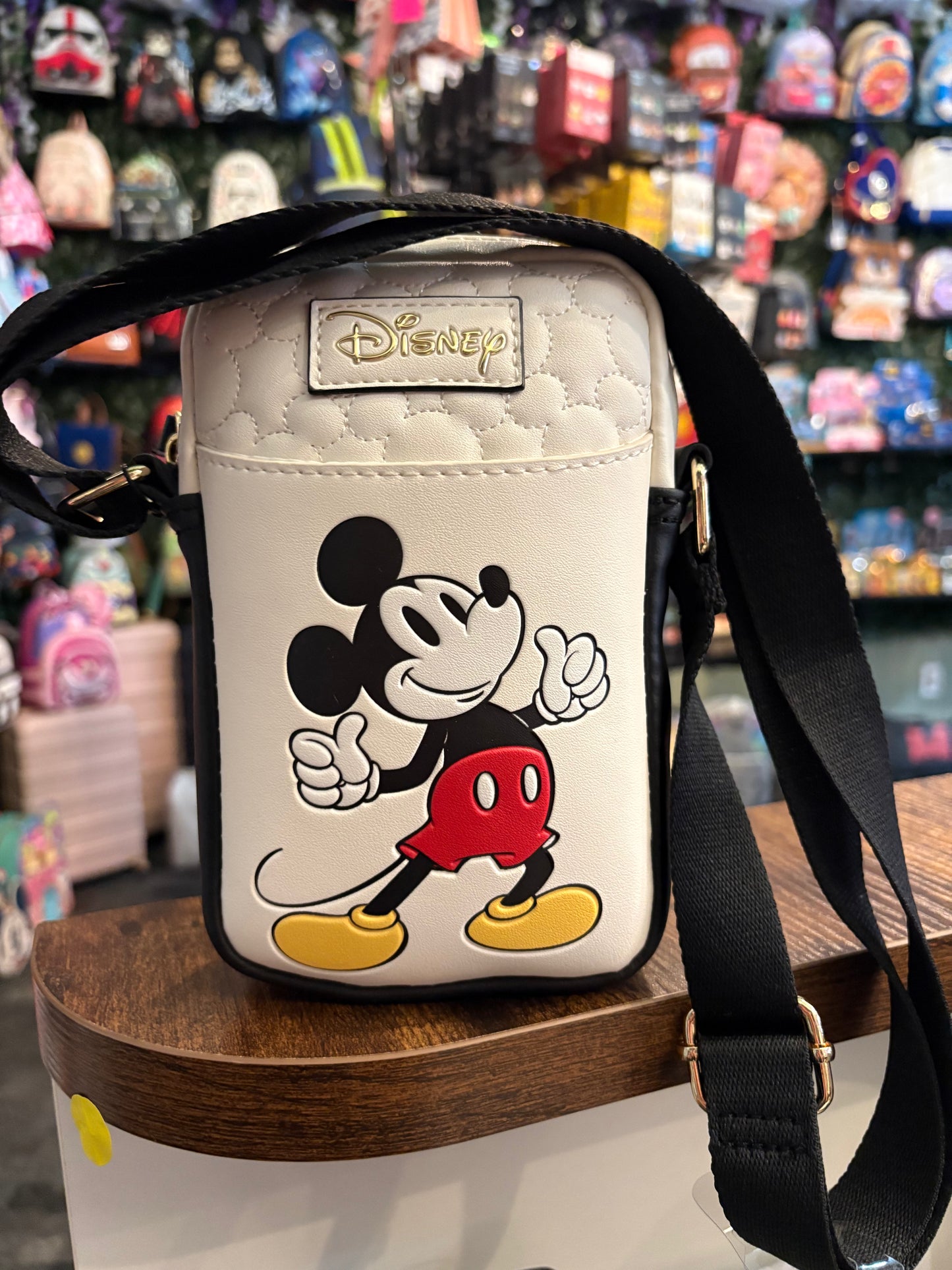 Disney X Primark Mickey Mouse  Cream and Black Crossbody