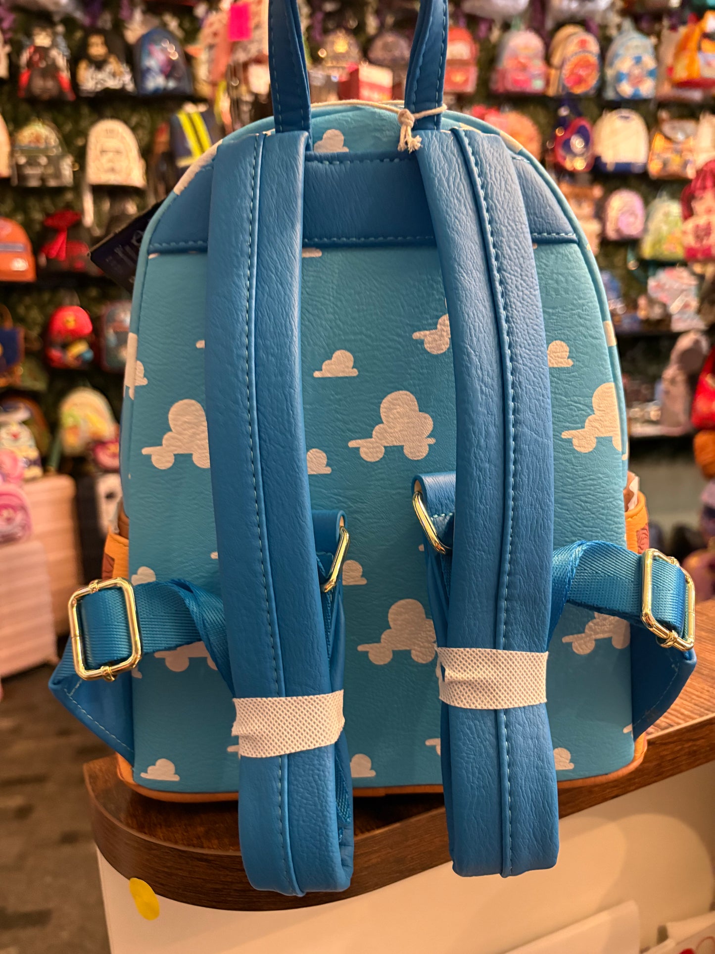Loungefly D23 Exclusive Toy Car Story Woody Mini Backpack