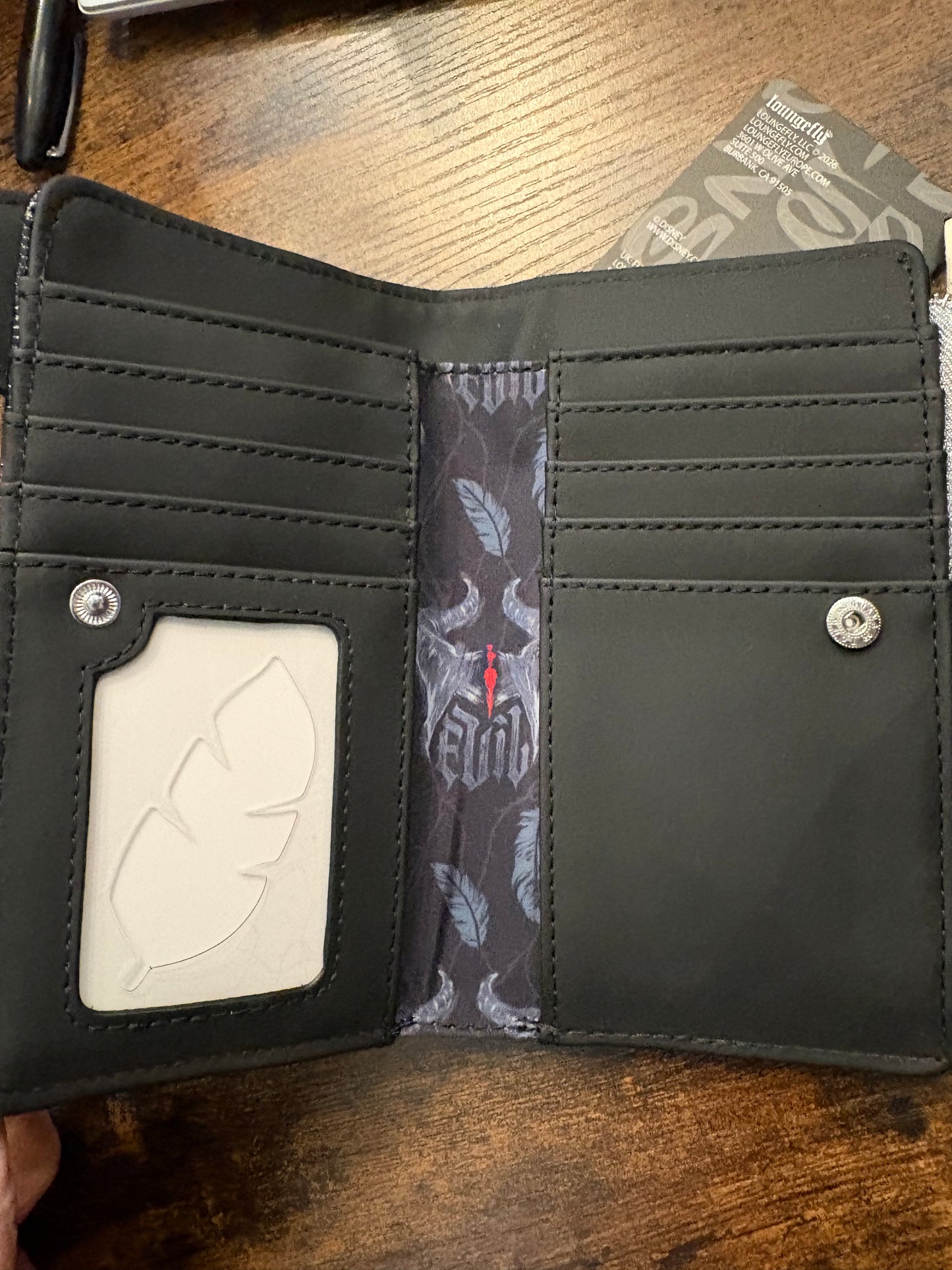 Loungefly Disney Maleficent Horns Wallet