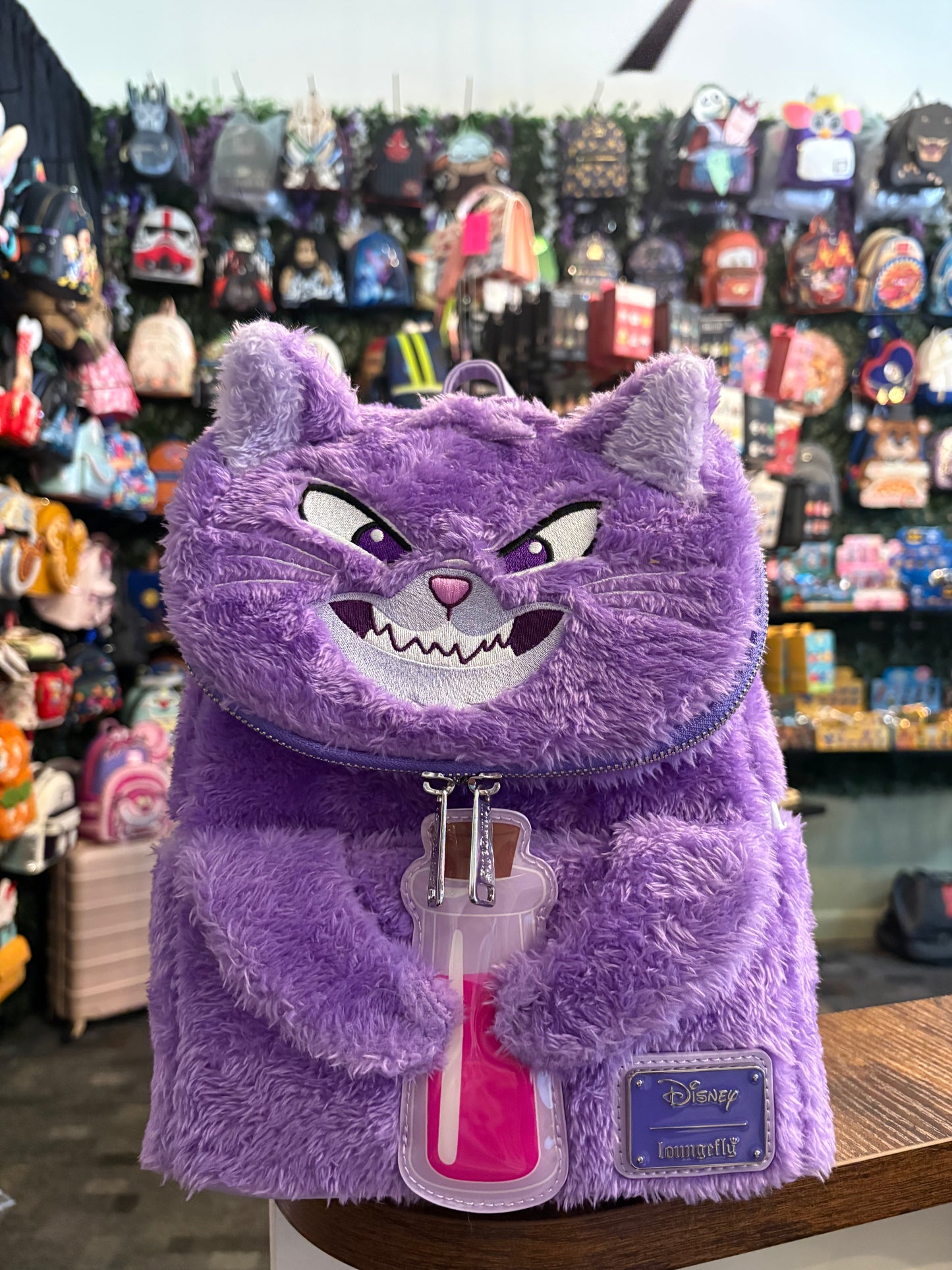 Loungefly Disney The Emperor's New Groove Yzma Cat Plush mini Backpack