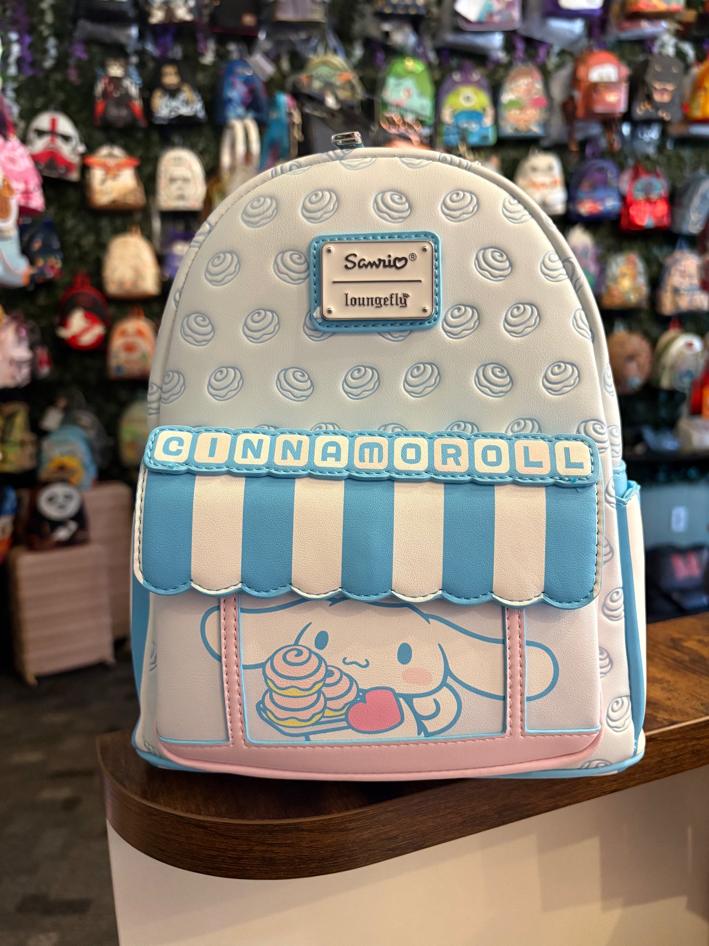 Loungefly Sanrio Cinnamoroll Sweet Shop Mini Backpack