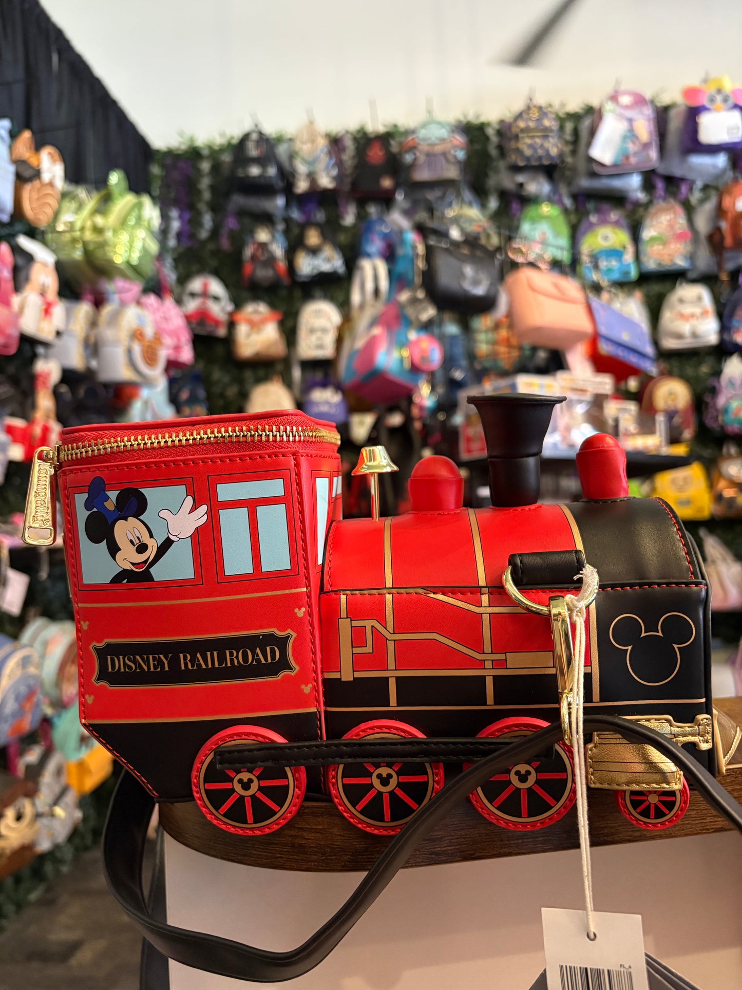 Loungefly Mickey and Minnie Train Crossbody 2026