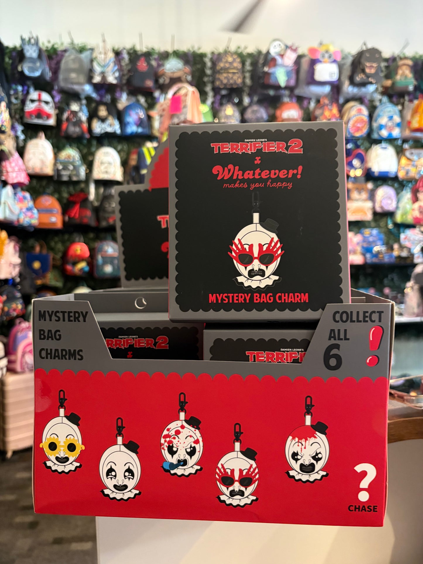 Whatever Make You Happy Terrifier 2 Mystery Padded Nylon Bag Charm
