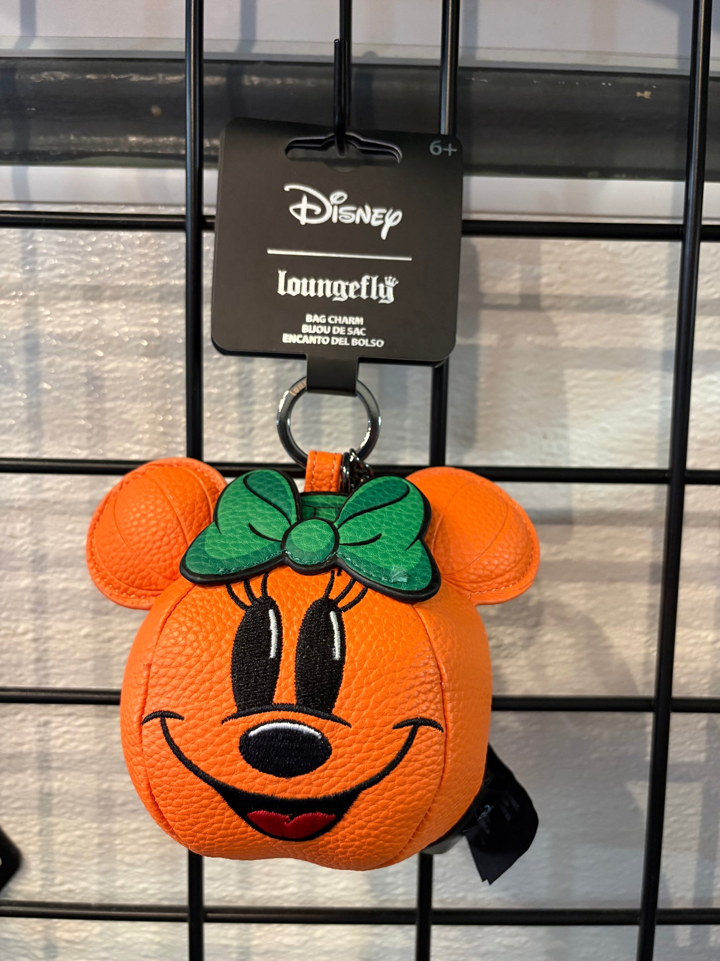 Loungefly Disney Minnie Mouse Pumpkin Bag Charm