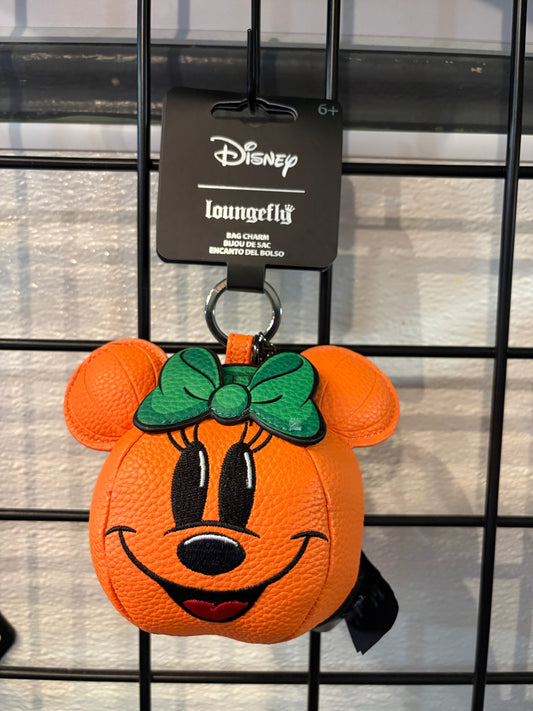 Loungefly Disney Minnie Mouse Pumpkin Bag Charm