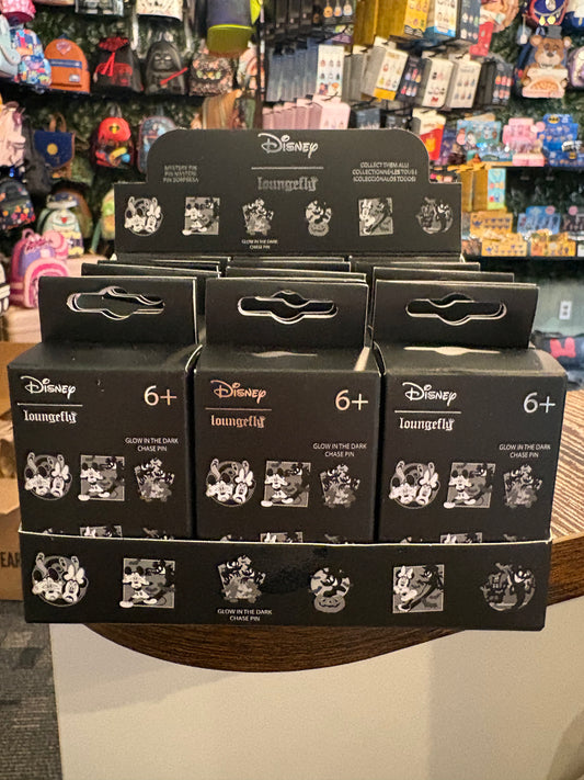Loungefly Disney Mickey and Minnie Ghost Mystery Pin Box