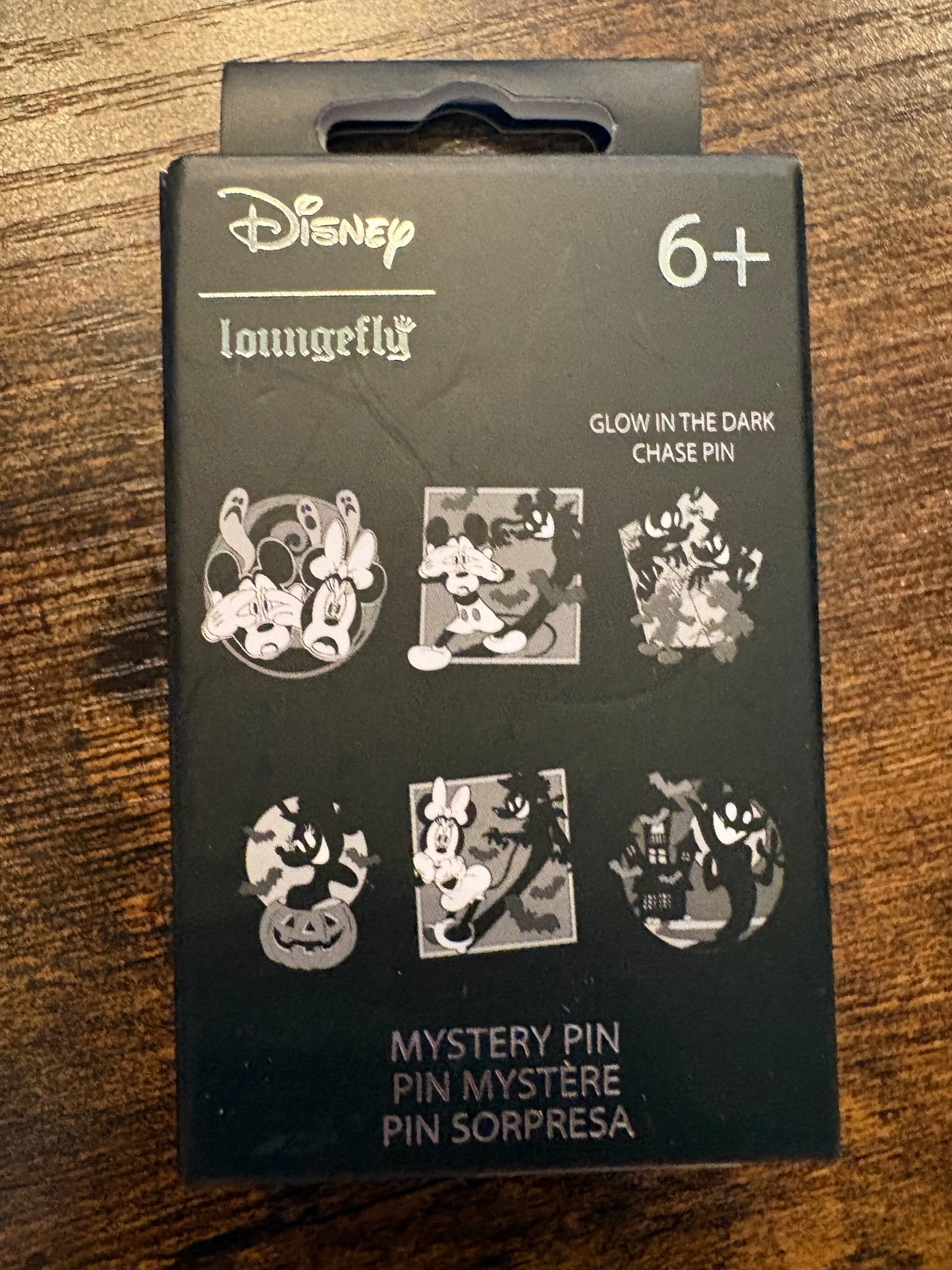 Loungefly Disney Mickey and Minnie Ghost Mystery Pin Box