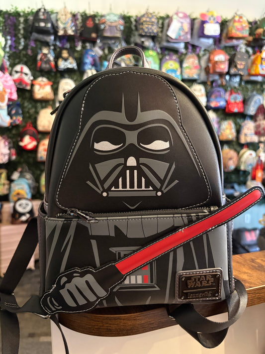 Loungefly Disney Parks Star Wars Darth Vader Mini Backpack 2025