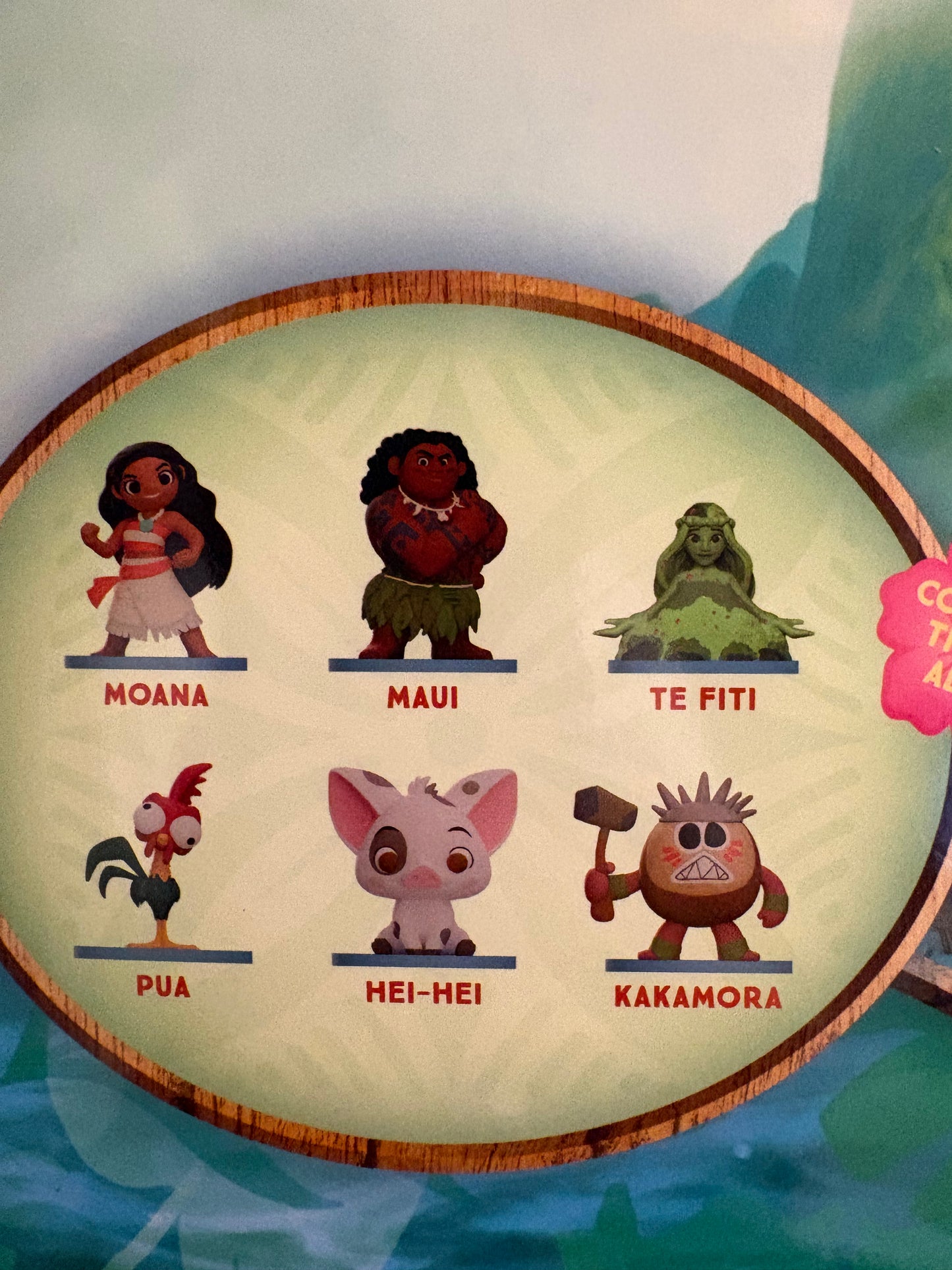 Disney Moana 3 inch Mystery Vinyl Figures