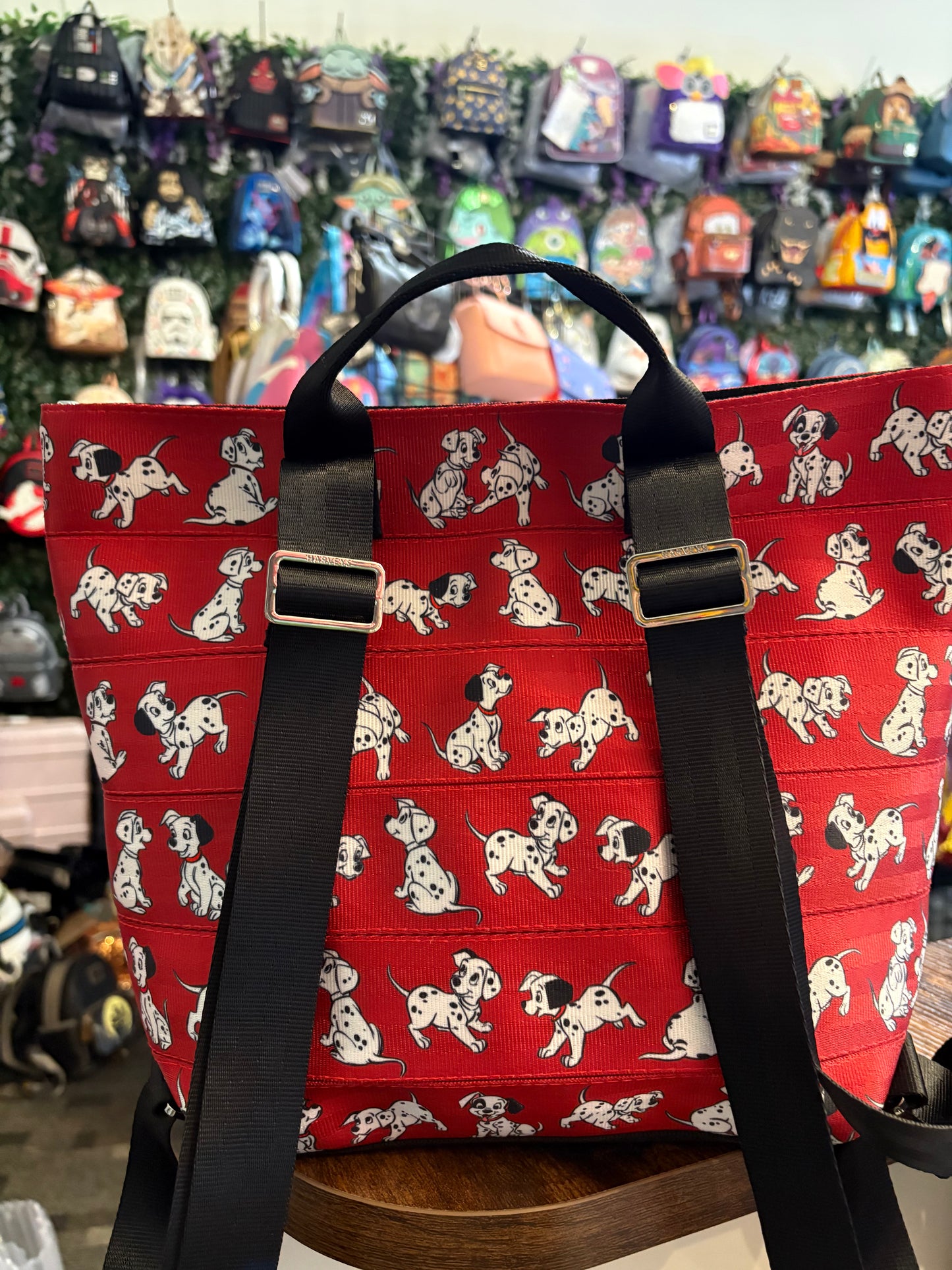 Harveys 101 Dalmatians tote/backpack Disney Parks 65th anniversary