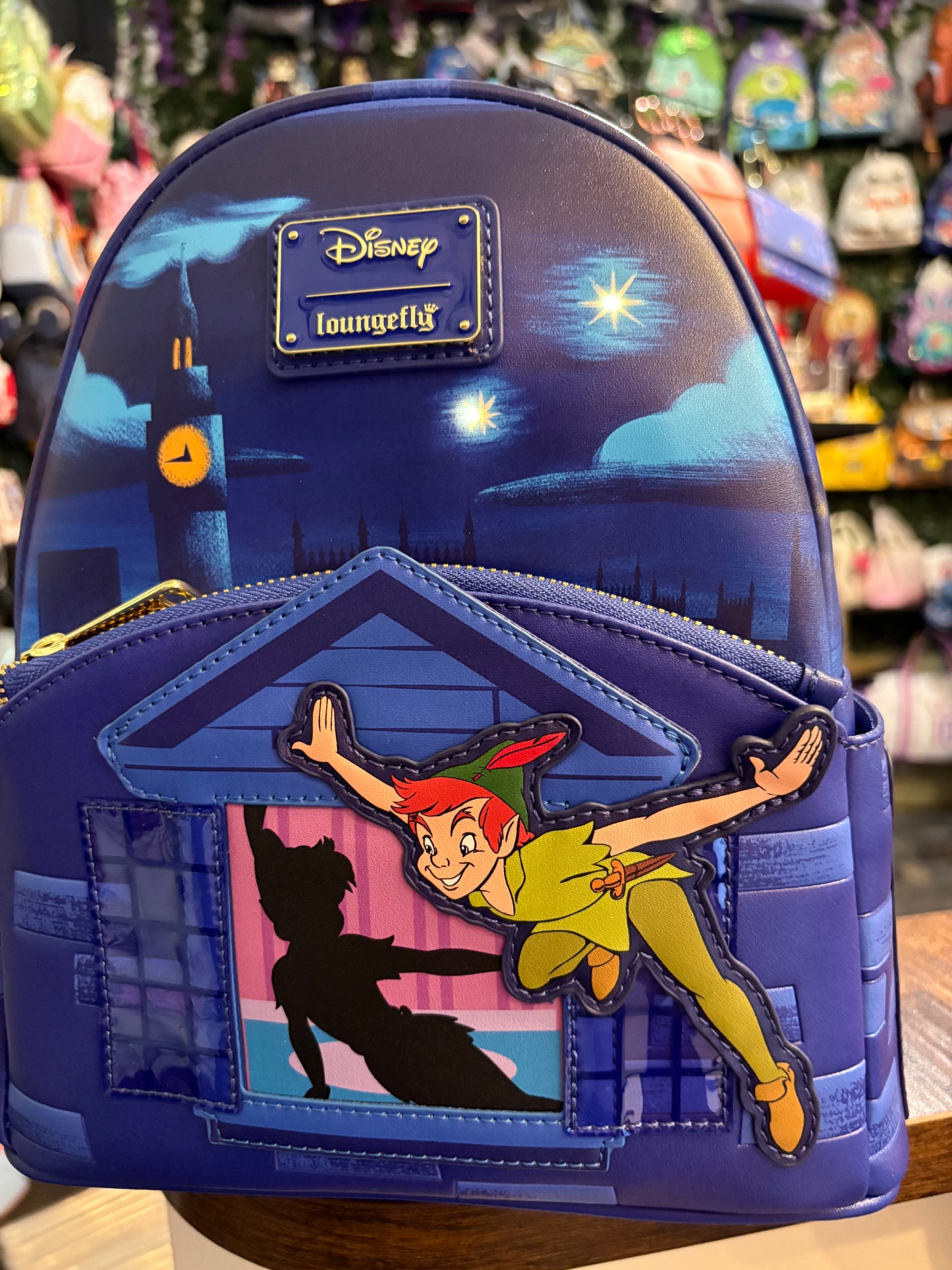 Loungefly Peter Pan Exclusive London Light up mini backpack
