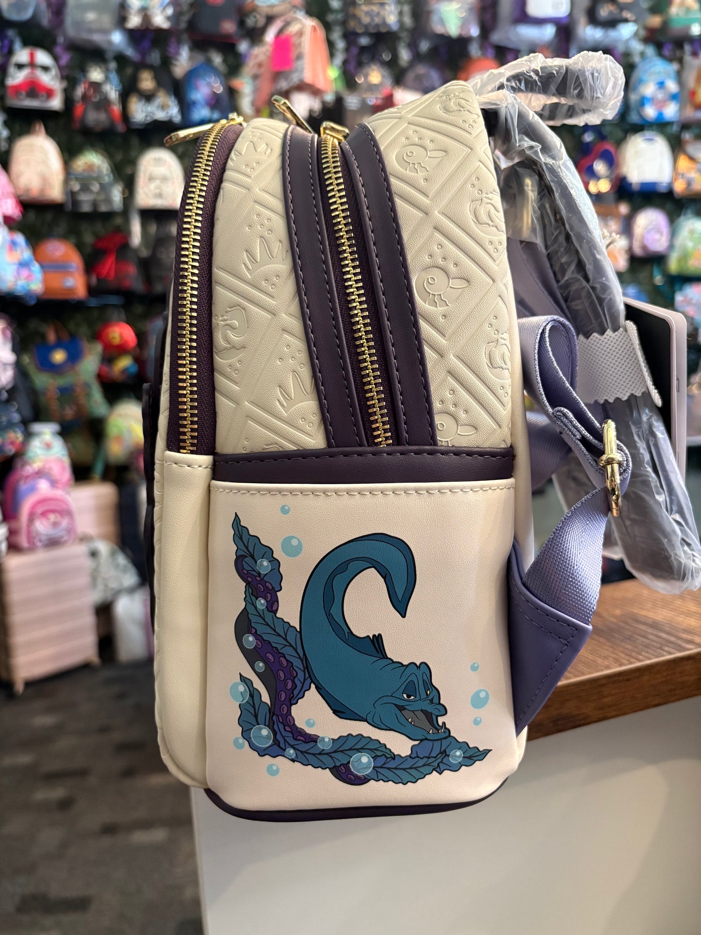 Loungefly Disney Ursula Door mini Backpack