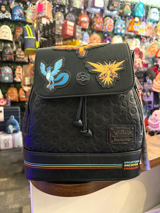 Loungefly Pokemon Legendary Birds Mini Backpack