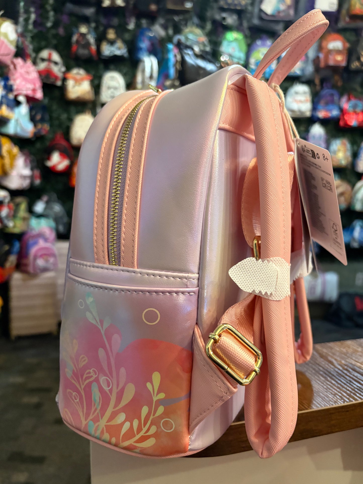Loungefly The Little Mermaid Ariel Soft floral Mini Backpack
