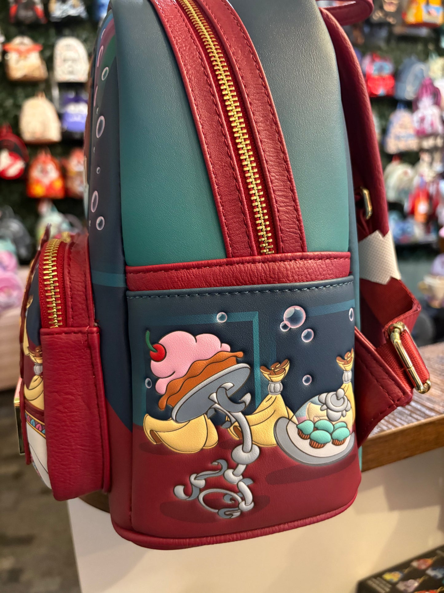 Loungefly Disney UK Beauty and the Beast Be Our Guest