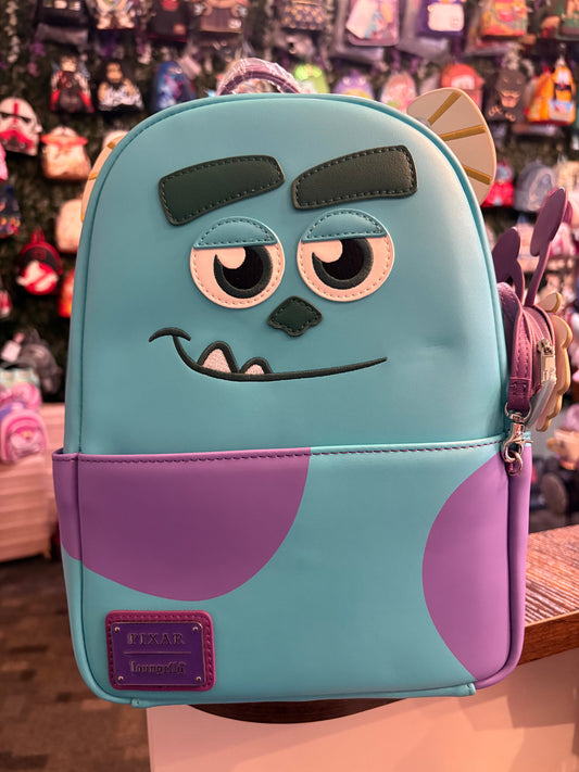 Loungefly Monster Inc. Sulley cosplay mini backpack