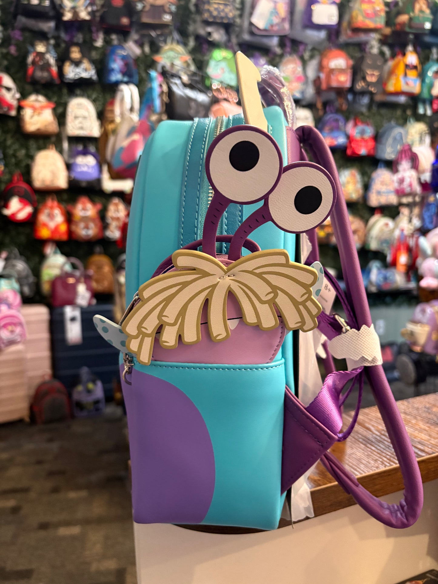 Loungefly Monster Inc. Sulley cosplay mini backpack