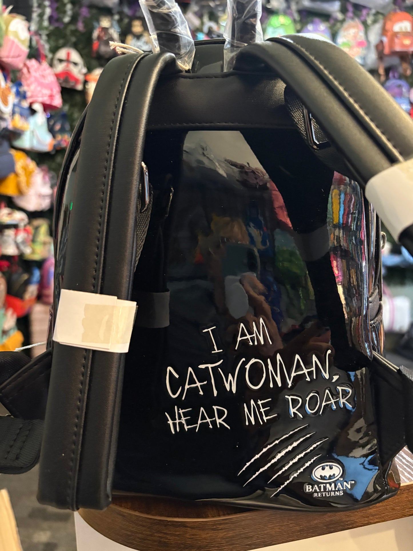Loungefly Warner Bros DC Comics Batman Returns Catwoman mini backpack