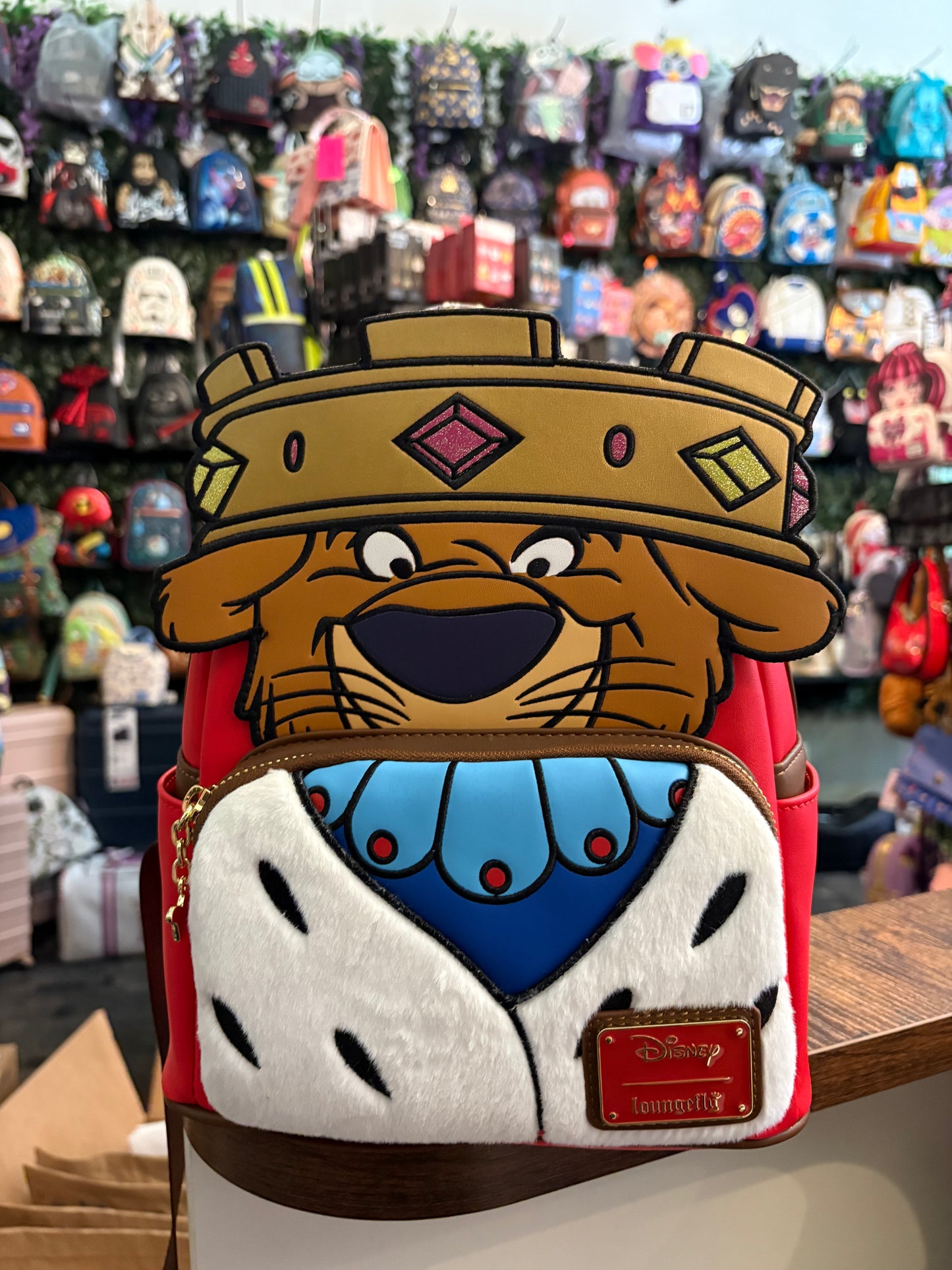 Loungefly DIsney Prince John Robin Hood Cosplay mini Backpack