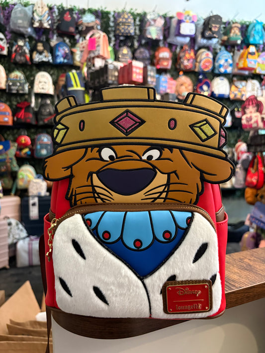 Loungefly DIsney Prince John Robin Hood Cosplay mini Backpack