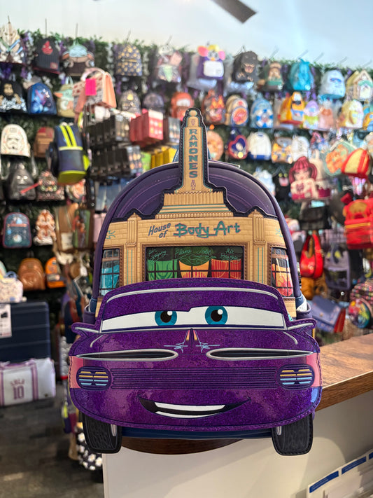 Loungefly Pixar Cars D23 Exclusive Ramone Low and Slow mini Backpack