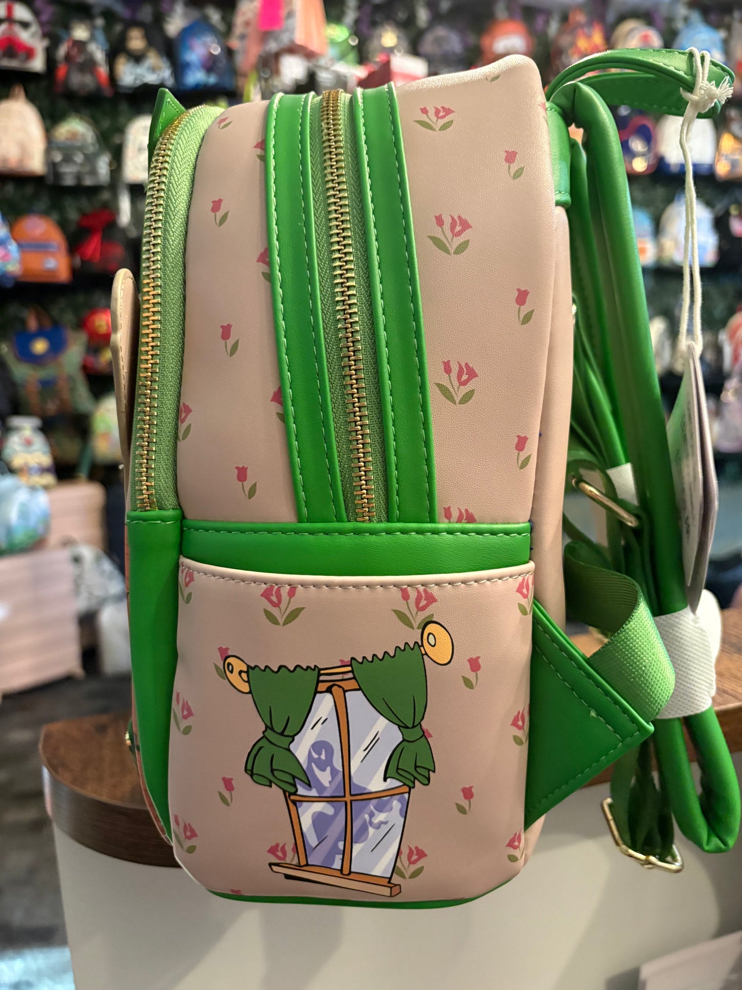 Loungefly Courage the Cowardly Dog Lenticular mini Backpack