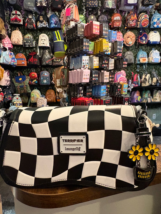 Loungefly Terrifier Black and White Pattern Crossbody bag