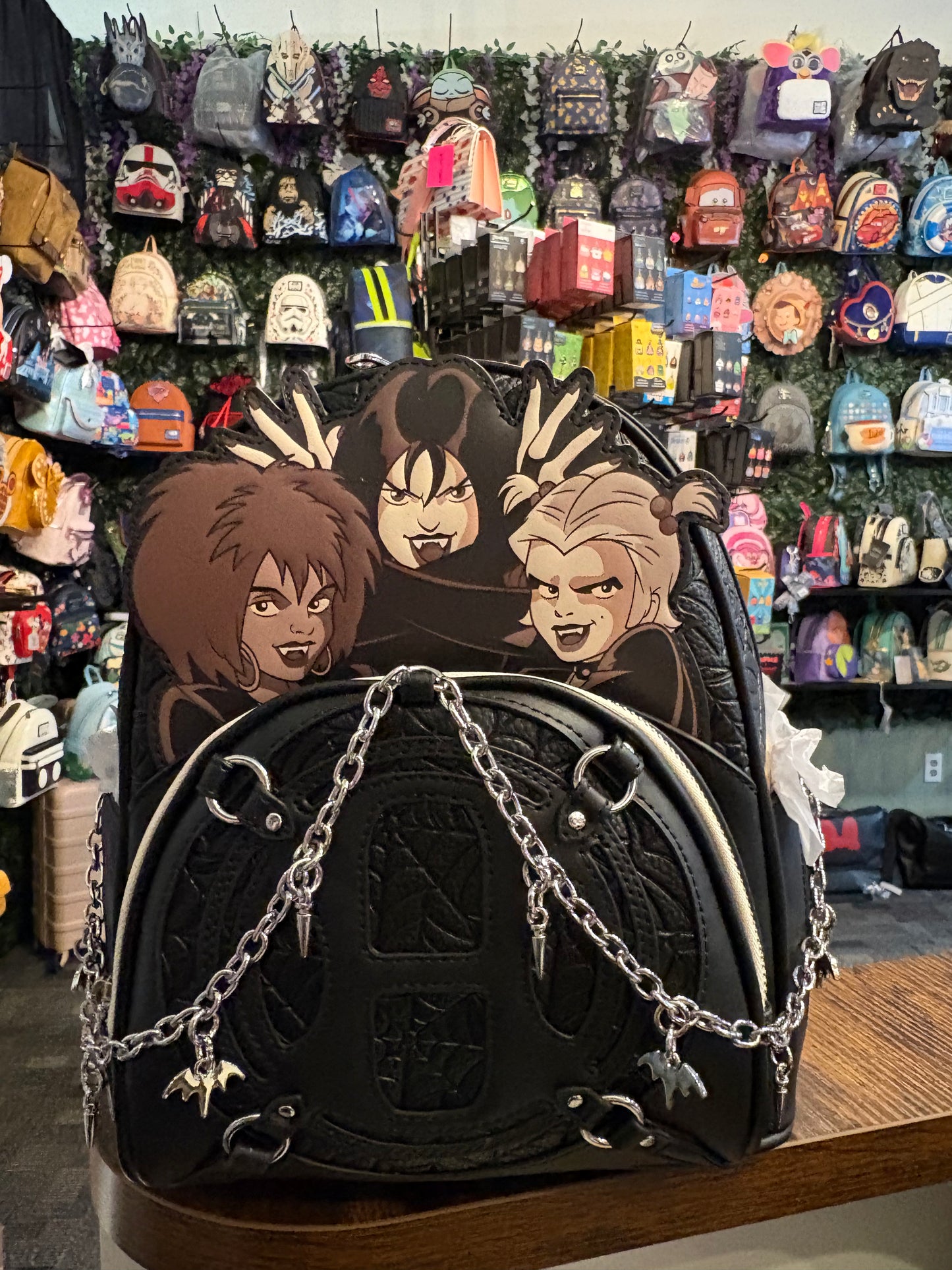 Loungefly WB Scooby Doo Hex Girls Chain Mini Backpack