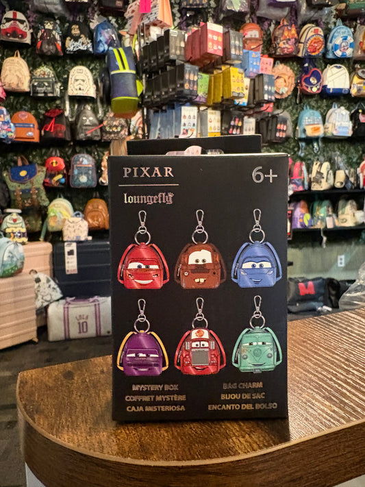 Loungefly Disney Pixar Cars Mystery Mini backpack bag charm