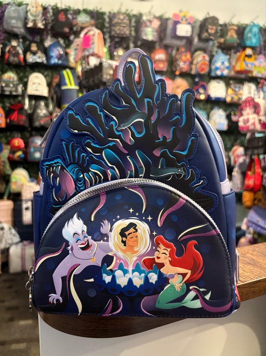 Loungefly Disney The Little Mermaid Ursula Lair Mini Backpack