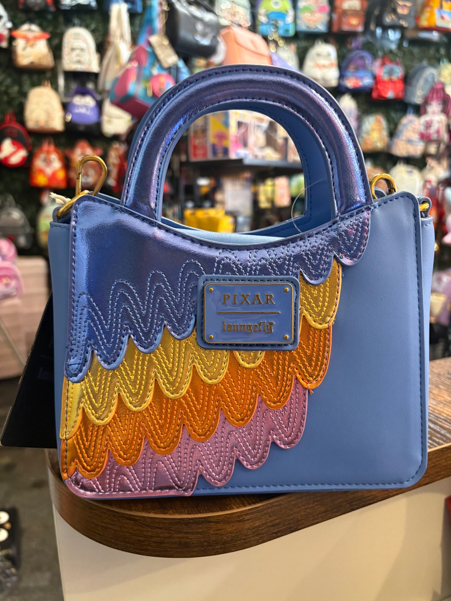 Loungefly Pixar UP Kevin Crossbody Bag
