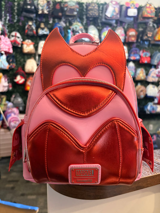 Loungefly Marvel Witch Wanda Mini Backpack lights up