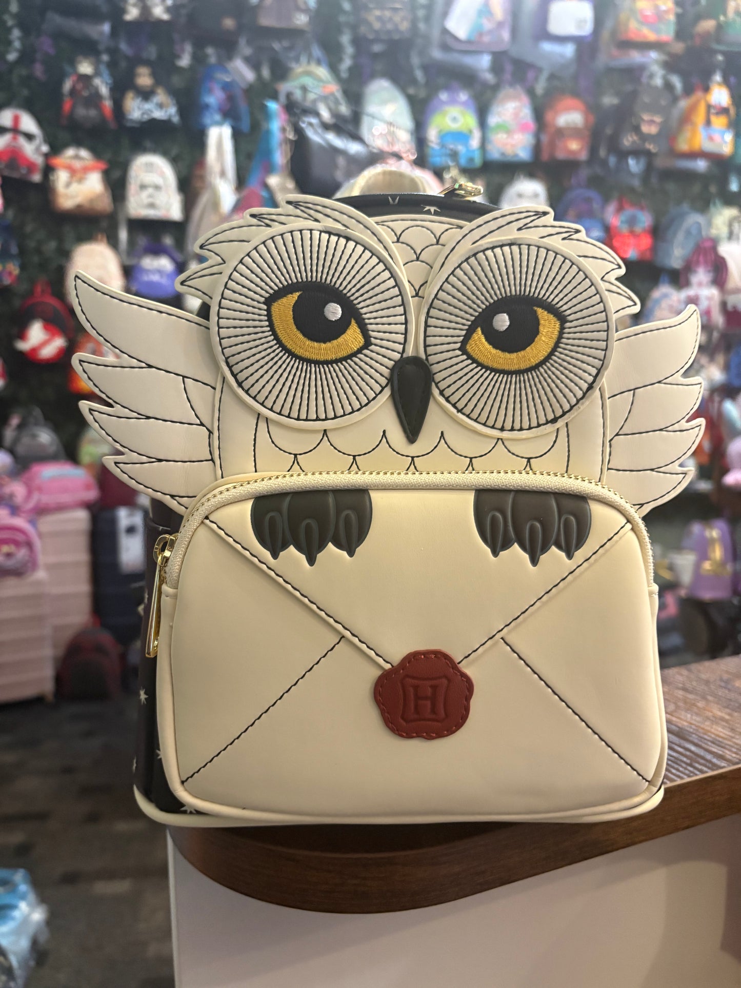 Loungefly Harry Potter Hedwig with Howler mini backpack