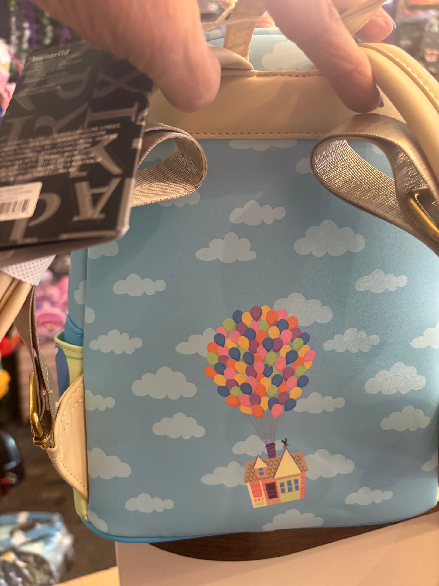 Loungefly Pixar UP Carl and Russell mini Backpack