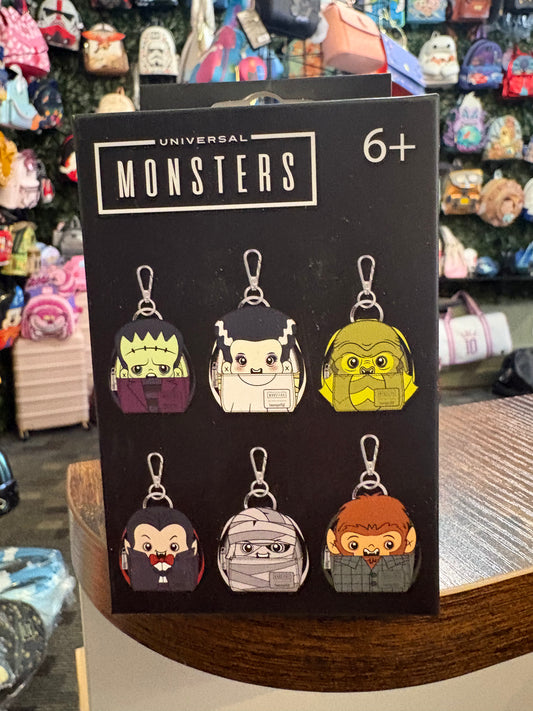 Loungefly Universal Monster Mystery mini bag charm