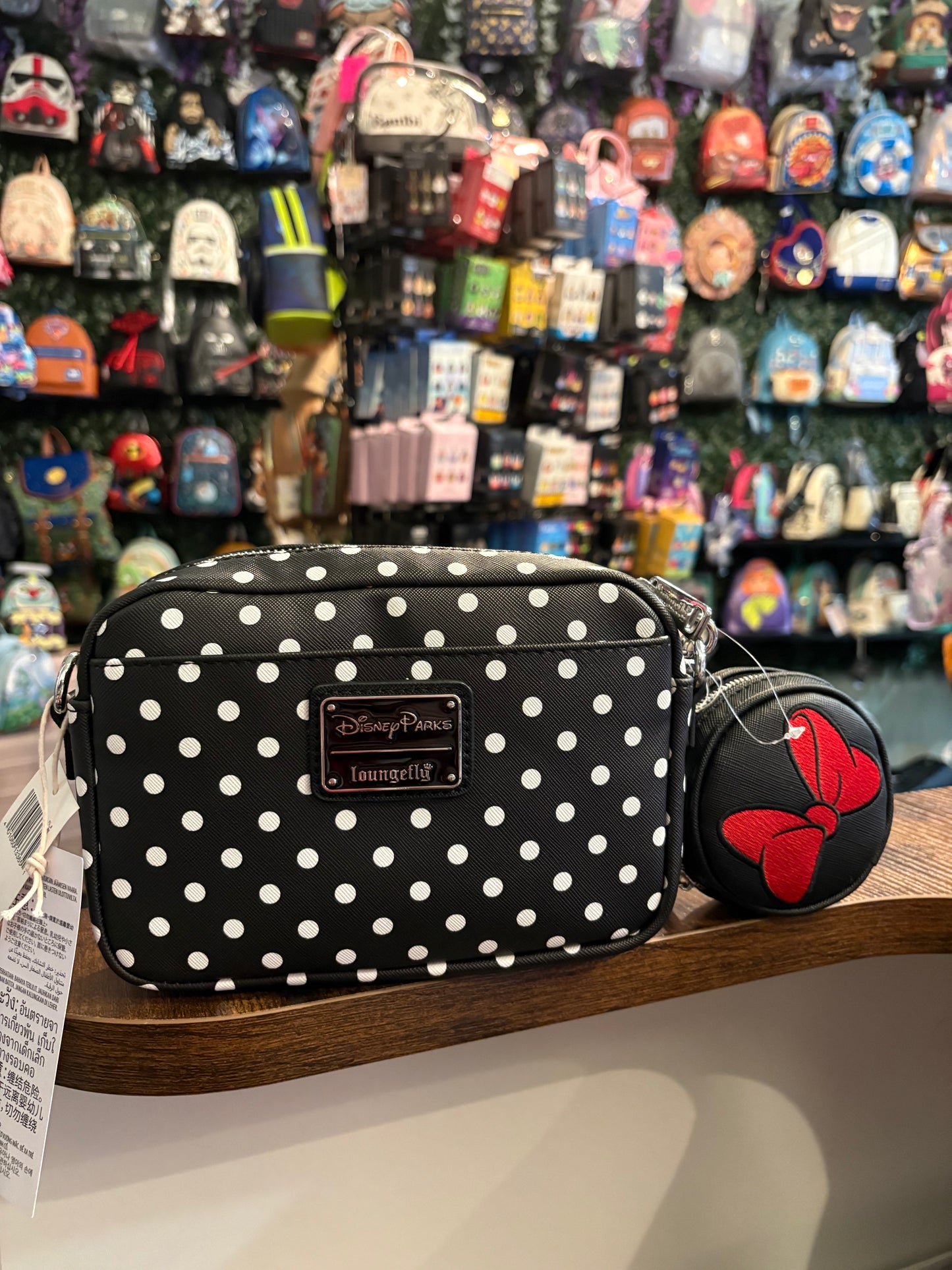 Loungefly Disney Parks Minnie Mouse Crossbody