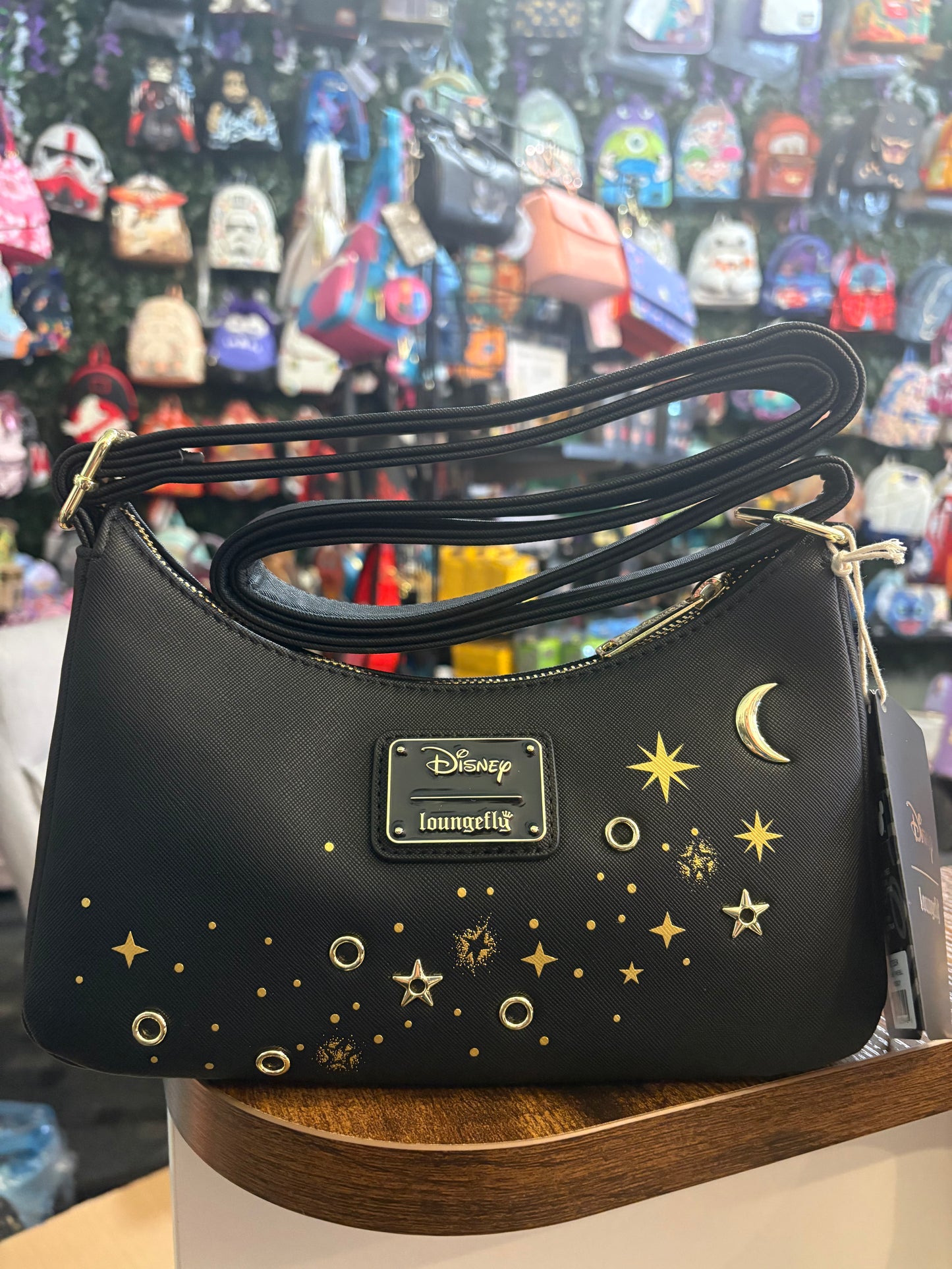 Loungefly Disney Peter Pan Tinker Bell Pixie Dust Crossbody Bag