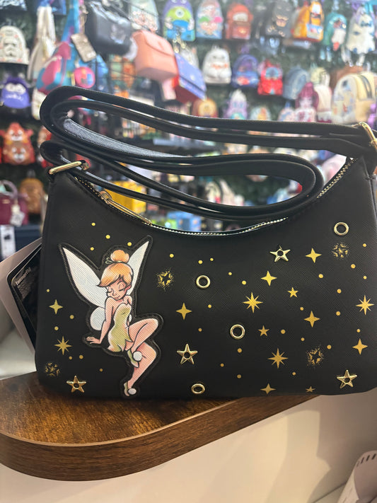 Loungefly Disney Peter Pan Tinker Bell Pixie Dust Crossbody Bag