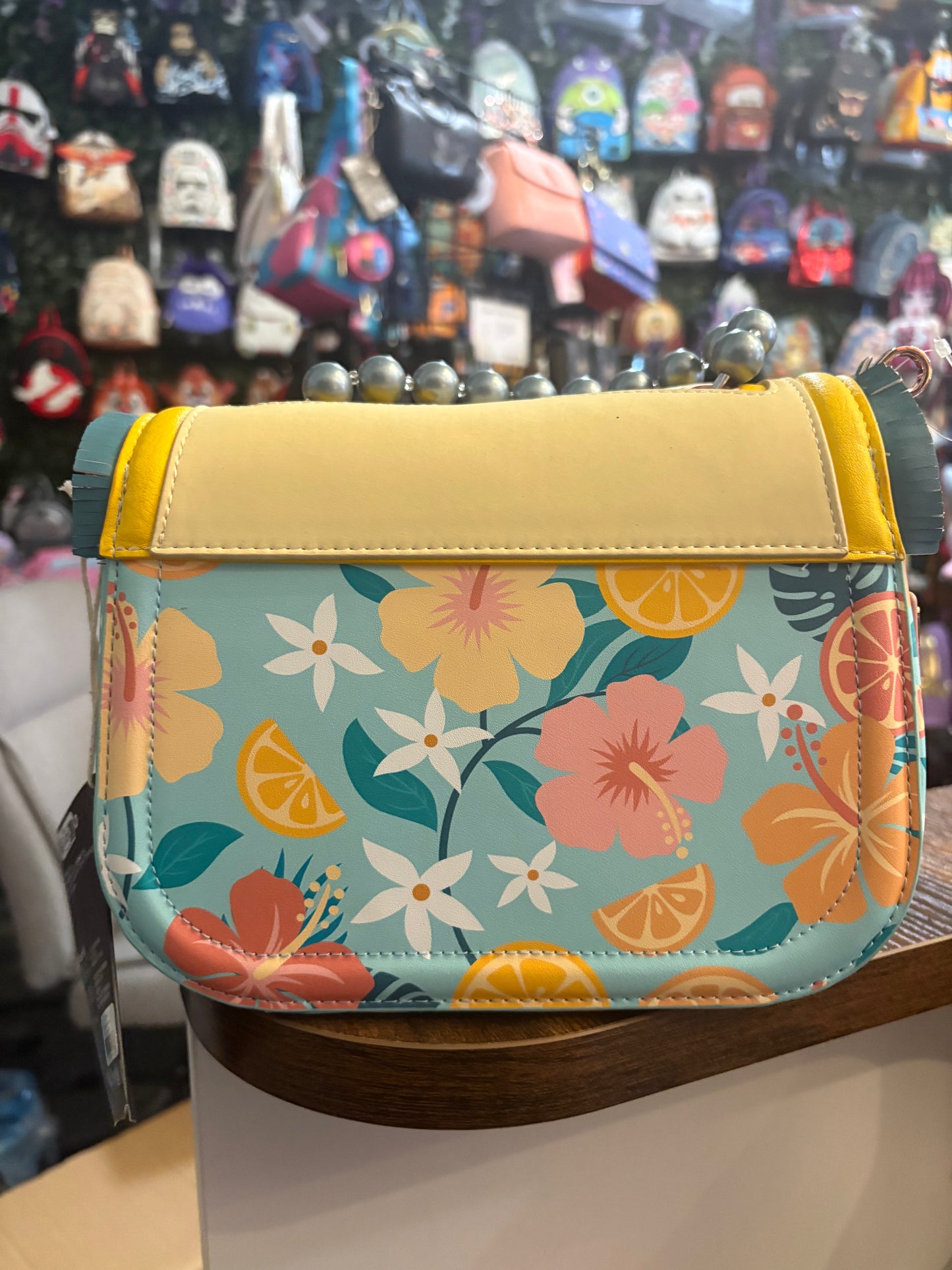 Loungefly Branded Lemon Crossbody convertible