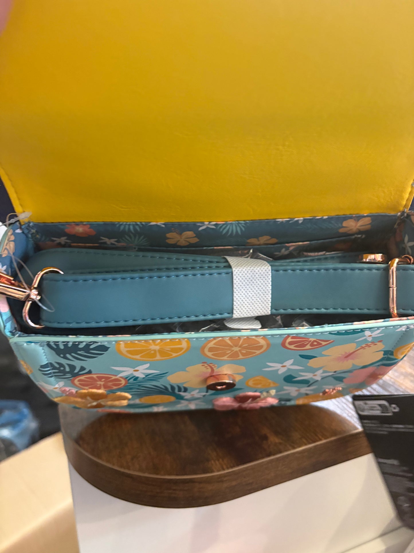 Loungefly Branded Lemon Crossbody convertible