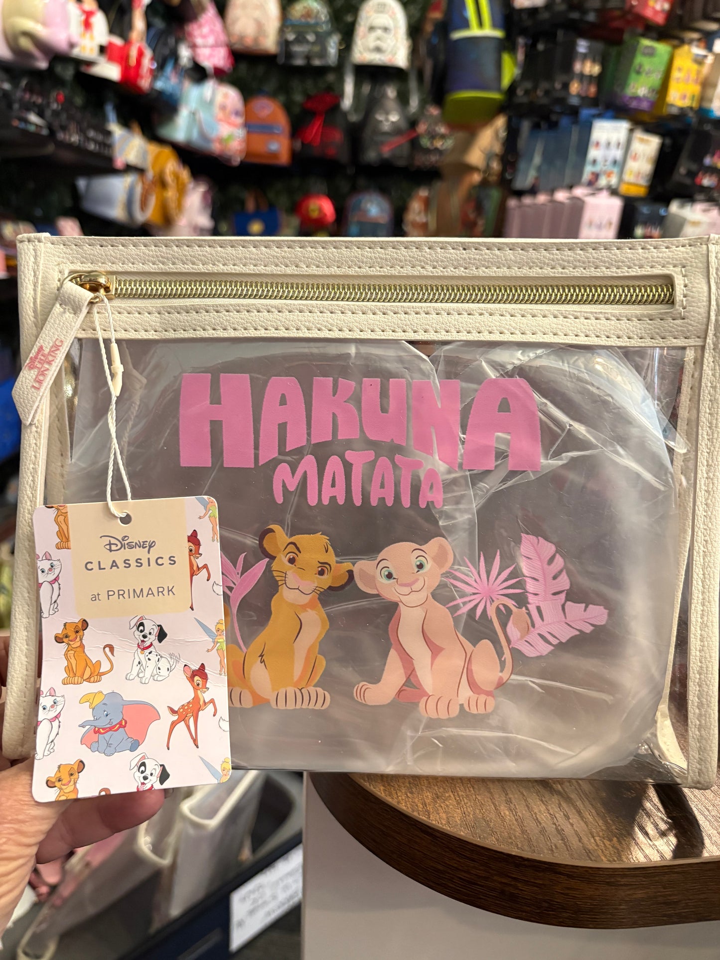 Primark x Disney Simba Hakuna Matata cosmetic bag