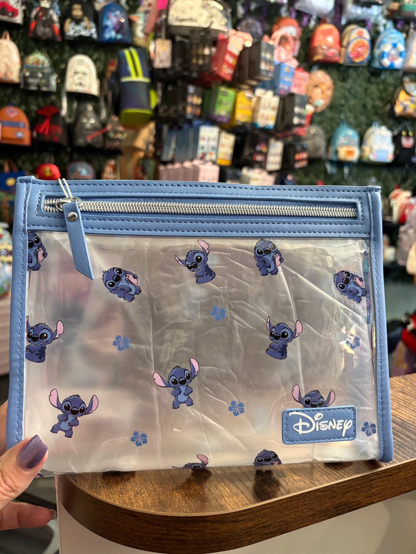 Primark X Disney Faces of Stitch Cosmetic Bag