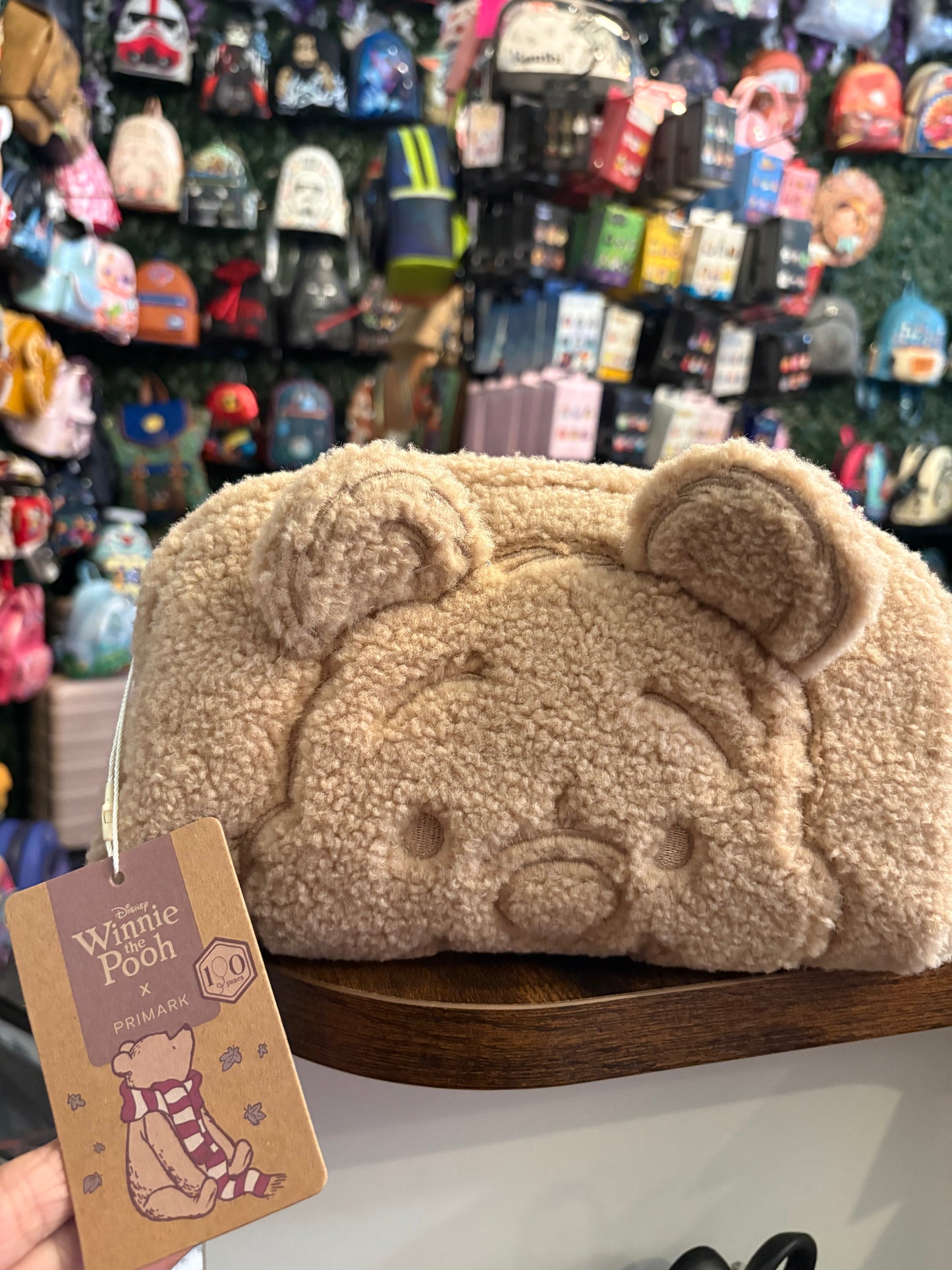 Primark x Disney Winnie the Pooh plush cosmetic bag