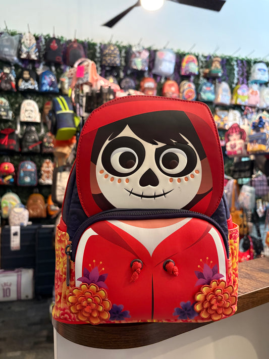 Loungefly Coco Miguel Dia De Los Muertos Cosplay Glow in the Dark Mini Backpack