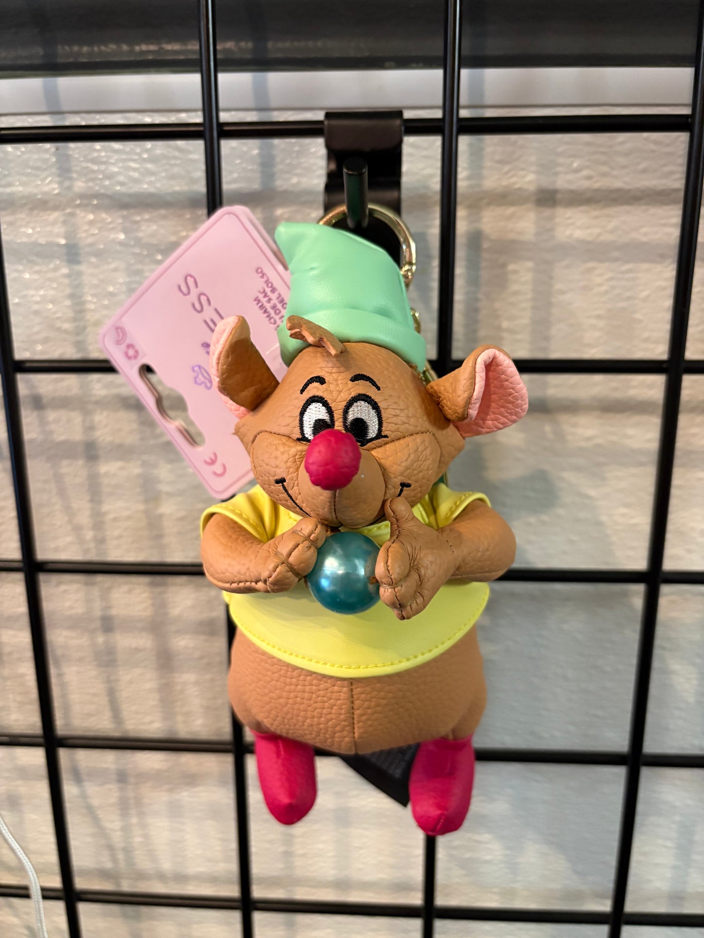 Loungefly Cinderella Gus Figural Bag Charm