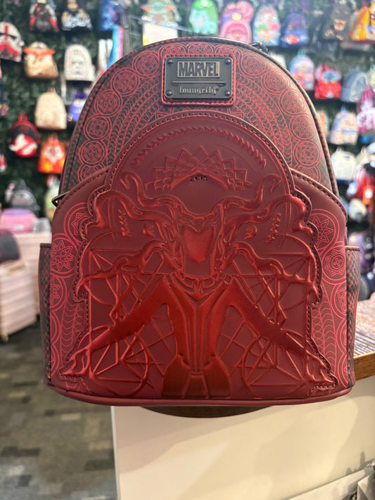 Loungefly Marvel Scarlet Witch Embossed Details