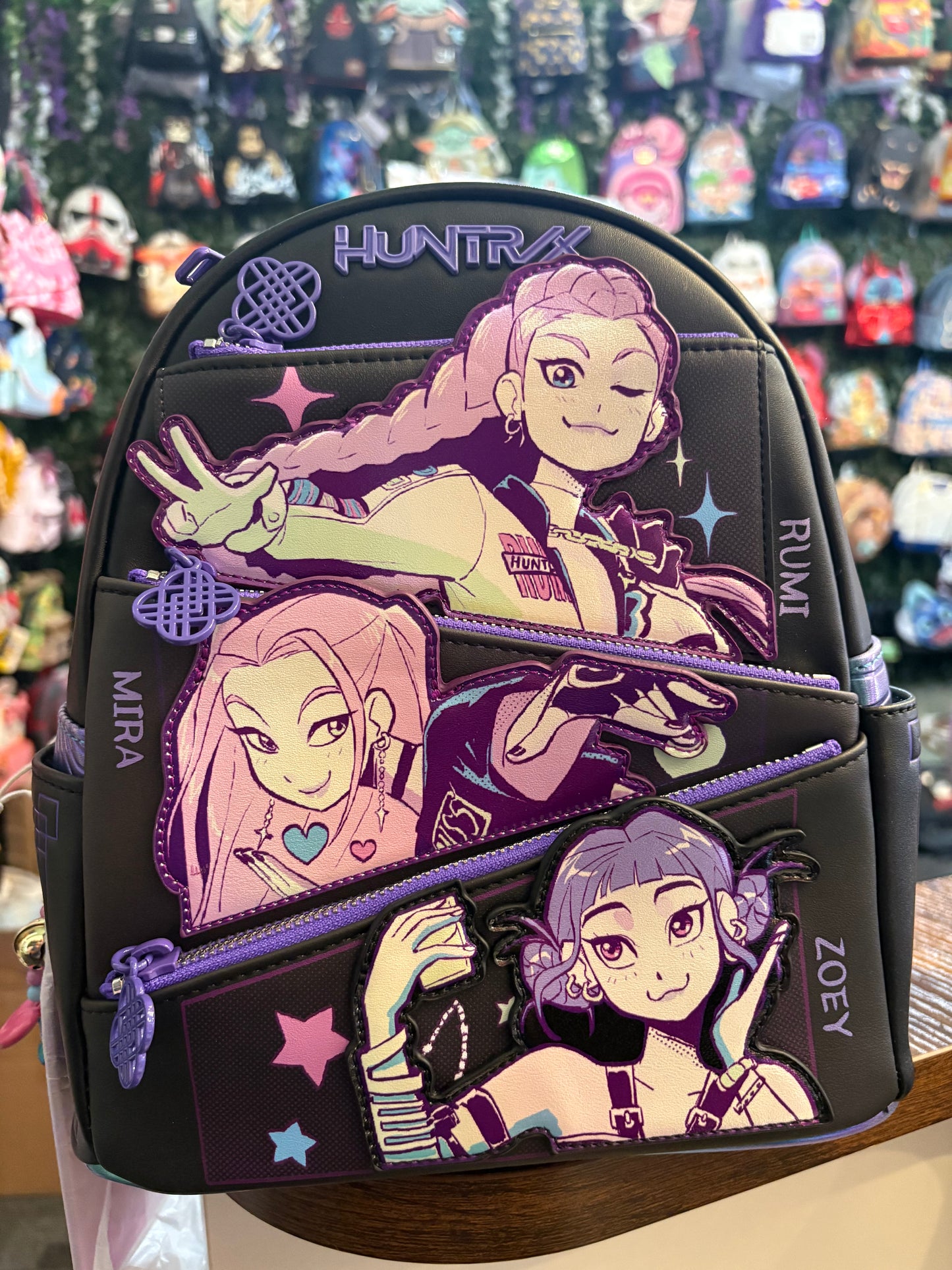 Loungefly Netflix K-Pop Demon Huntrex Mini Backpack