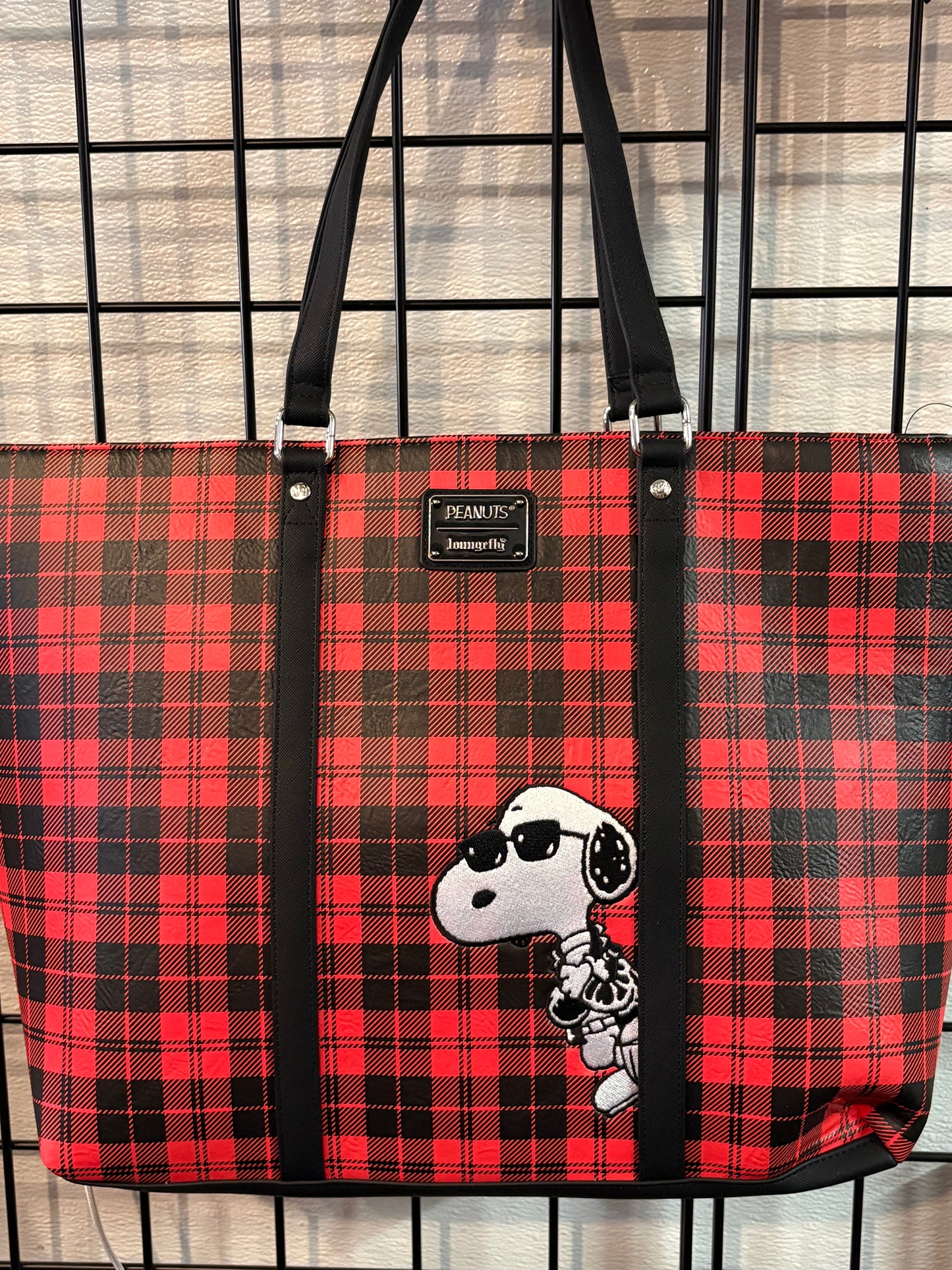 Loungefly Peanuts Grunge Tote