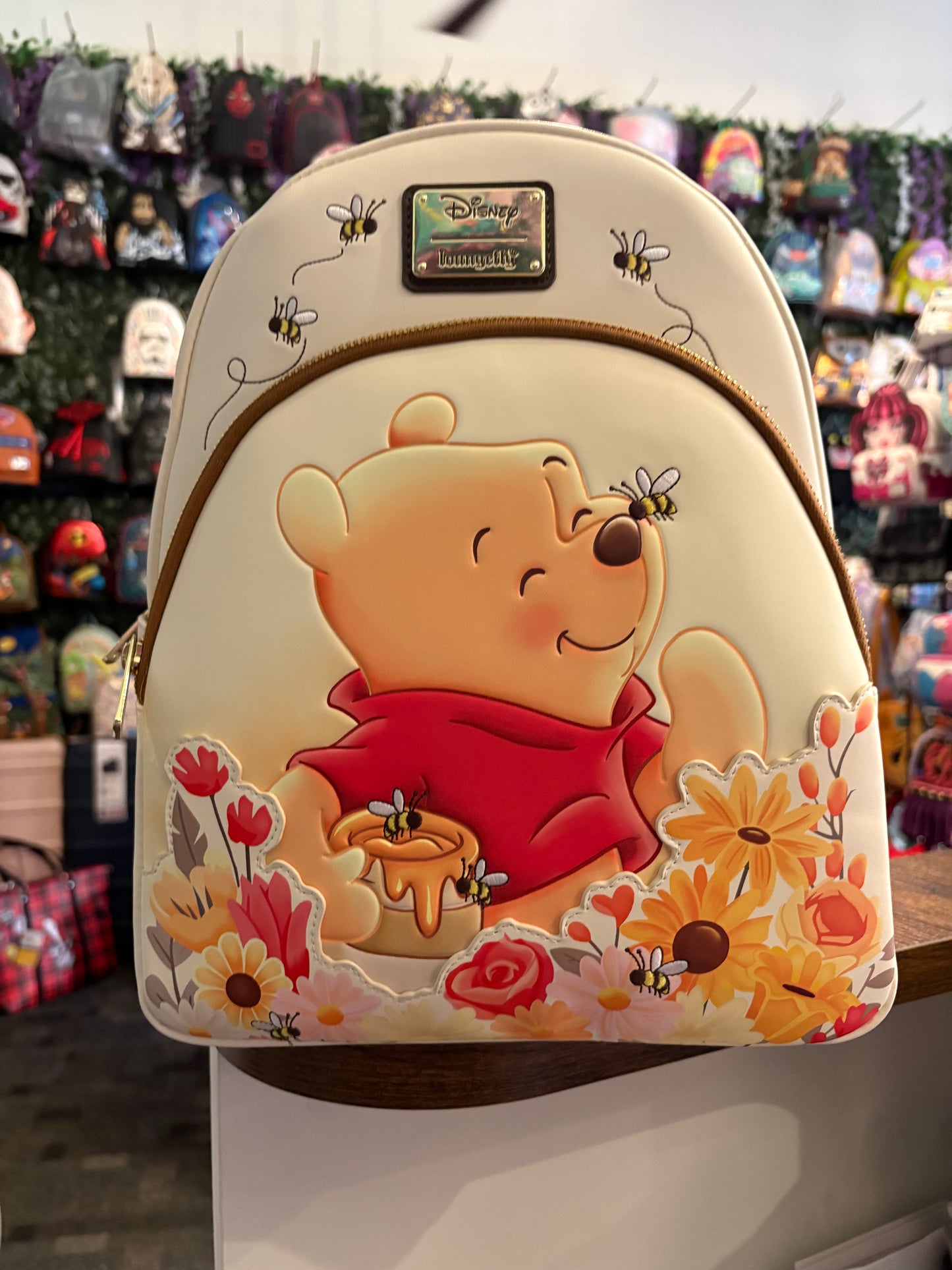 Loungefly Winnie the Pooh Mid Size Backpack