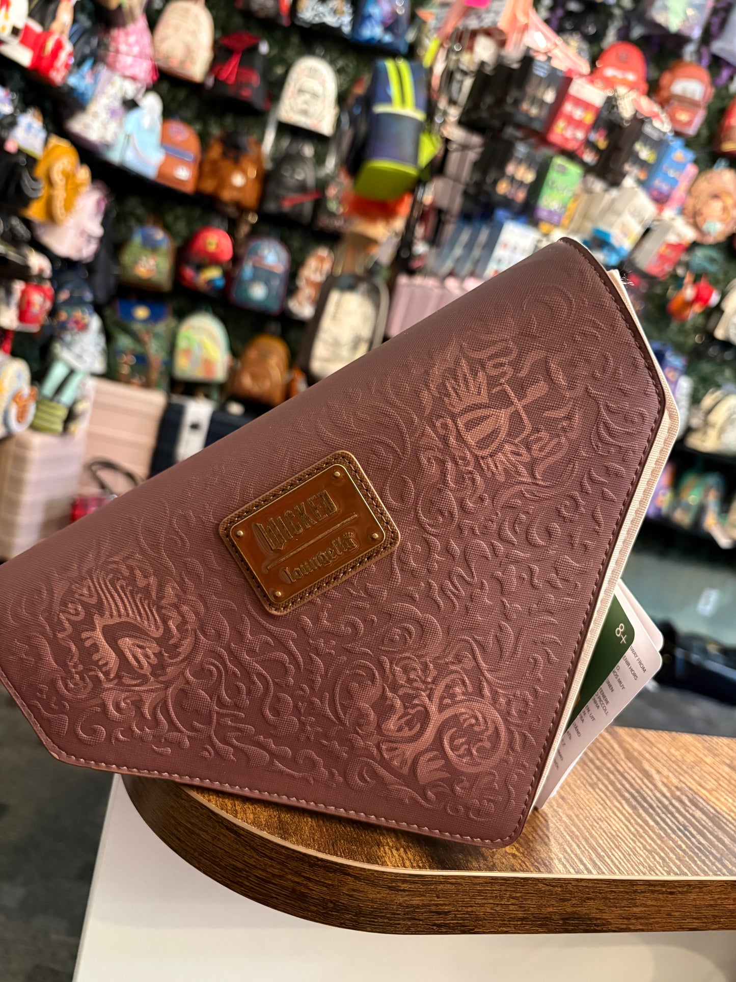 Loungefly Wicked Elphaba Grimoire Book Crossbody bag
